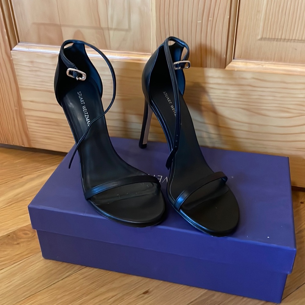 Stuart Weitzman Nudist Strap Sandals